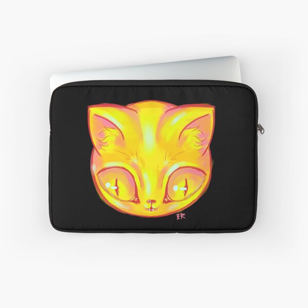 Item preview, Electric Dream Cat (Yellow, Transparent BG) designed and sold by EveningRaine.