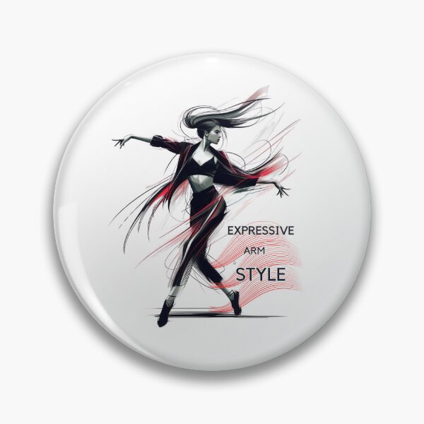 Item preview, Expressive Arm Style – Elegant Dancer Motion Art designed and sold by JenniferCreaArte .