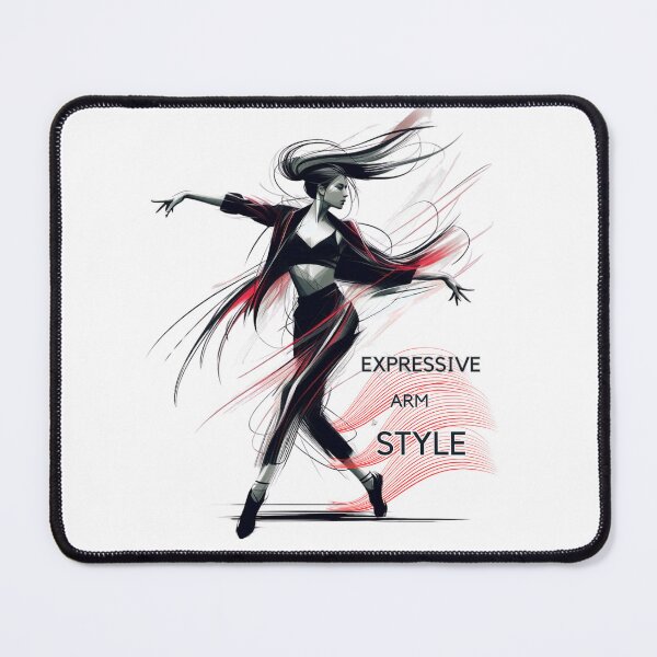 Item preview, Expressive Arm Style – Elegant Dancer Motion Art designed and sold by JenniferCreaArte .