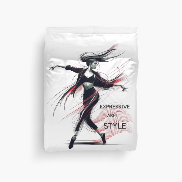 Item preview, Expressive Arm Style – Elegant Dancer Motion Art designed and sold by JenniferCreaArte .