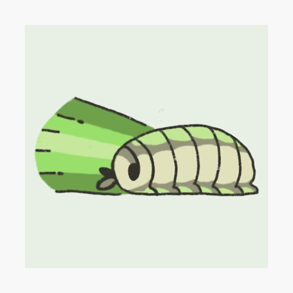 Item preview, Isopod - Green Lazer designed and sold by Risky Beetle.