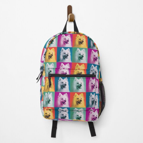 Item preview, Japanese Spitz Dog Andy Warhol Style Pop Art designed and sold by TheAnimalZ00.