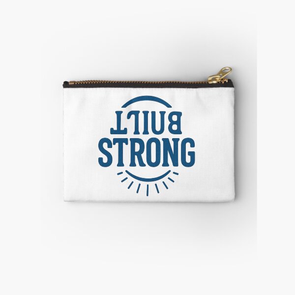 Item preview, Built Strong Motivational Inspirational Confidence Tough designed and sold by Worn Different.