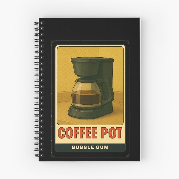 Item preview, Coffee Pot – Bubble Gum Card designed and sold by ChickenFund.