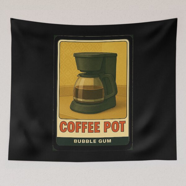 Item preview, Coffee Pot – Bubble Gum Card designed and sold by ChickenFund.
