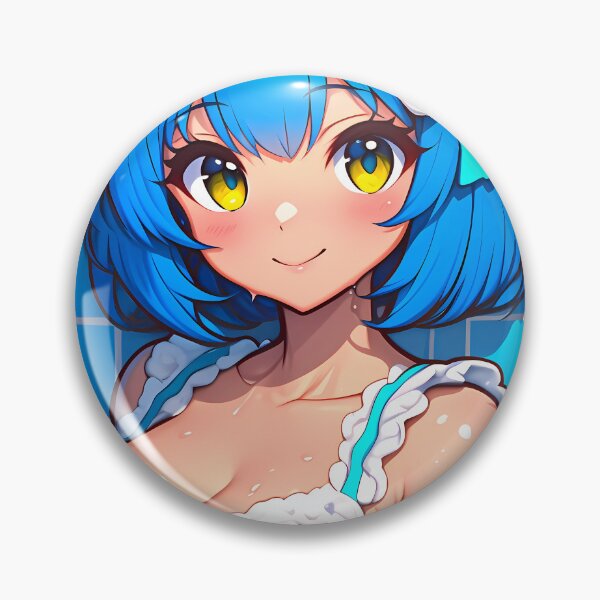 Item preview, Xenovia Quarta High School DxD Anime Girl Aqua Bear Hat Charm designed and sold by nabutayatsen5.