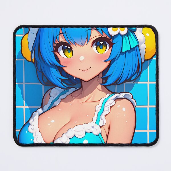 Item preview, Xenovia Quarta High School DxD Anime Girl Aqua Bear Hat Charm designed and sold by nabutayatsen5.