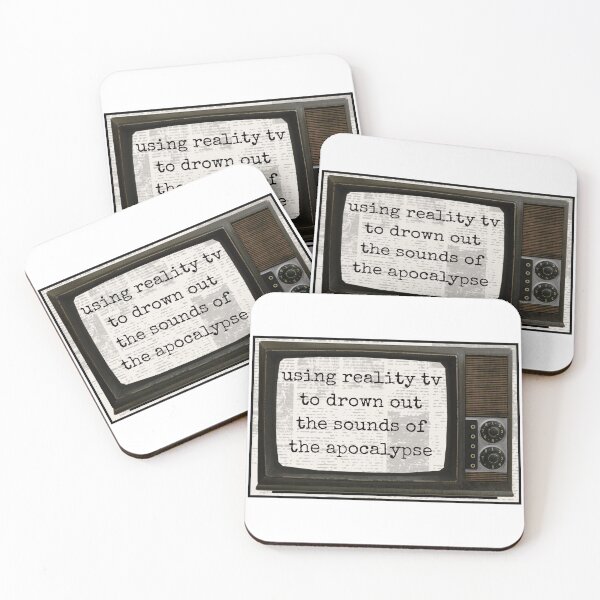 Item preview, Reality TV to Drown Out the Apocalypse  designed and sold by parshalltoyou.