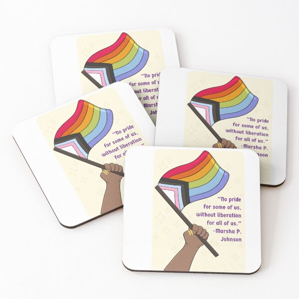 Item preview, No Pride for Some of Us — Marsha P Johnson Protest Flag designed and sold by parshalltoyou.
