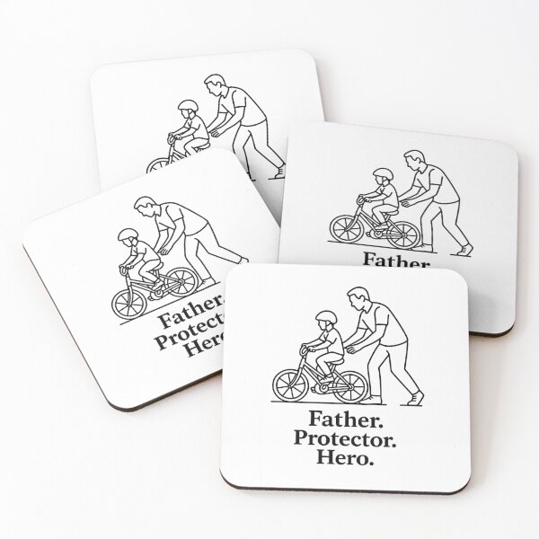 Item preview, Father Protector Hero Father's Day designed and sold by Worn Different.