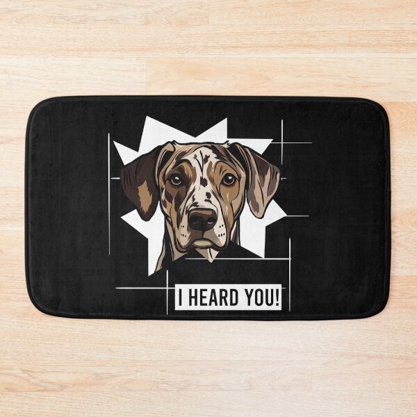 Item preview, Catahoula Leopard Dog Humor I Heard You designed and sold by whyitsme.