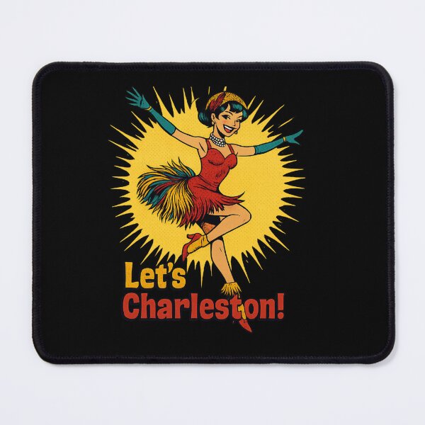 Item preview, Let's Charleston! – Vintage Flapper Dance Retro Design designed and sold by JenniferCreaArte .