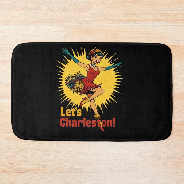 Item preview, Let's Charleston! – Vintage Flapper Dance Retro Design designed and sold by JenniferCreaArte .