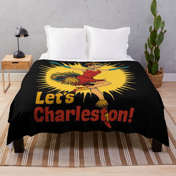 Item preview, Let's Charleston! – Vintage Flapper Dance Retro Design designed and sold by JenniferCreaArte .