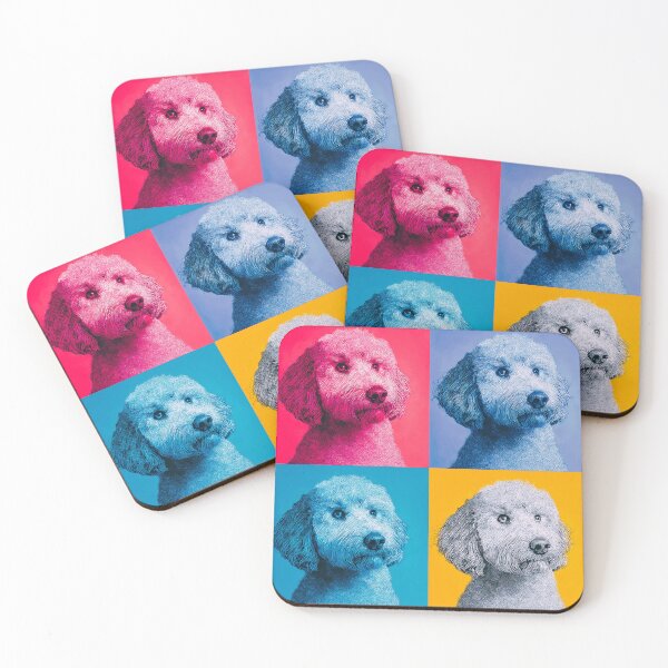 Item preview, Goldendoodle Dog Andy Warhol Style Pop Art designed and sold by TheAnimalZ00.