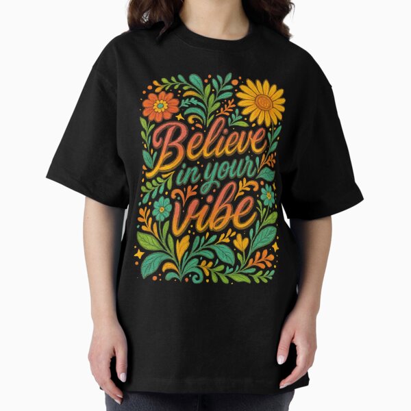 Item preview, Believe in your vibe motivational inspiration designed and sold by Worn Different.
