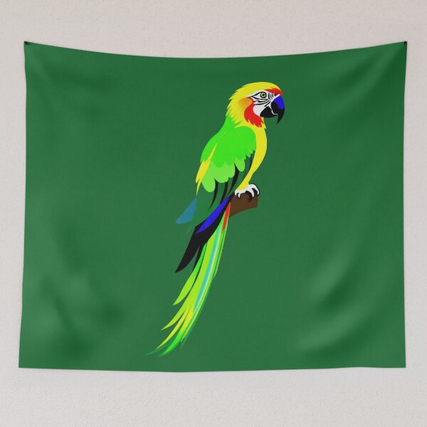 Item preview, Tropical Parrot Artwork designed and sold by CTM ArtStudio.
