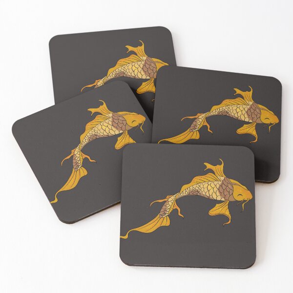 Item preview, Slumbering Koi fish in shades of orange designed and sold by SRuddick-Darr.