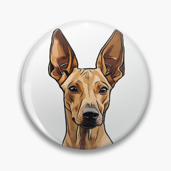 Item preview, Pharaoh Hound Dog Illustration designed and sold by whyitsme.