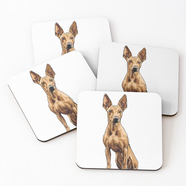 Item preview, Pharaoh Hound Dog Illustration designed and sold by whyitsme.