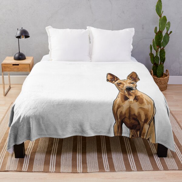 Item preview, Pharaoh Hound Dog Illustration designed and sold by whyitsme.
