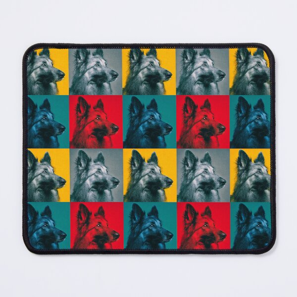 Item preview, Belgian Tervuren Dog Andy Warhol Style Pop Art designed and sold by TheAnimalZ00.