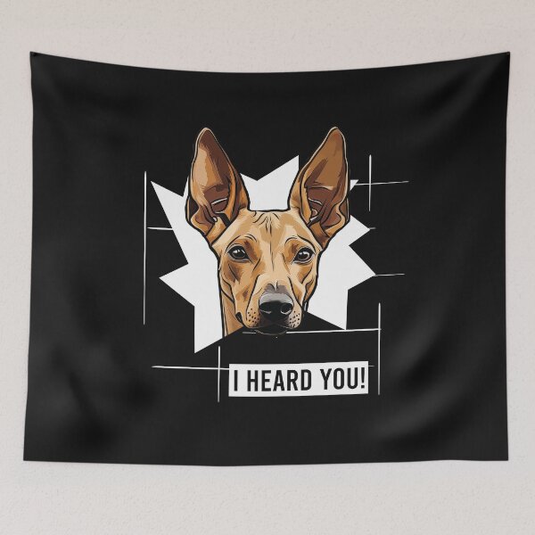 Item preview, Pharaoh Hound Dog Humor I Heard You designed and sold by whyitsme.