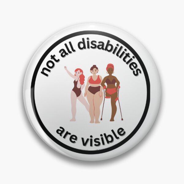 Item preview, Not all disabilities are visible  designed and sold by Beautyqueens Beautys.