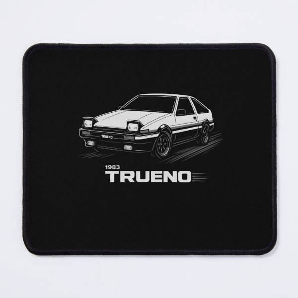 Item preview, 1983 Toyota Trueno AE86 Drift Icon in Retro Monochrome Style designed and sold by TheArtOfCar.