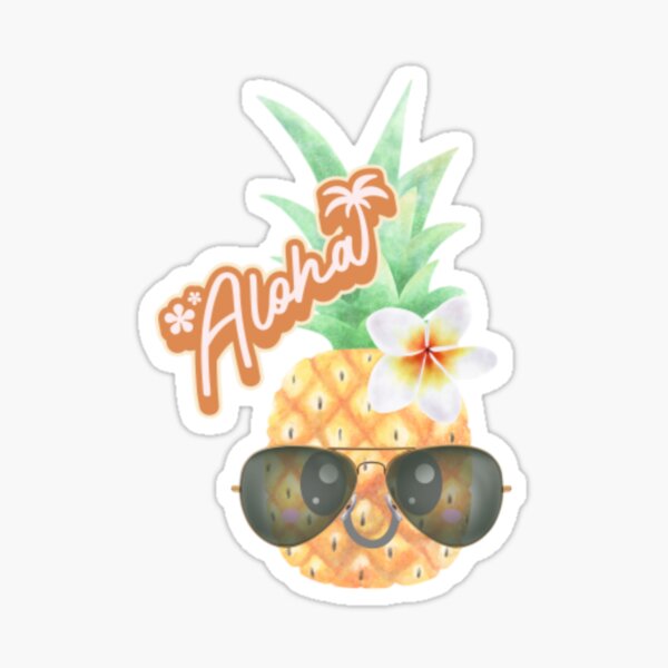 Item preview, Hawaiian Pineapple Graphic Design designed and sold by FuelForLife2020.