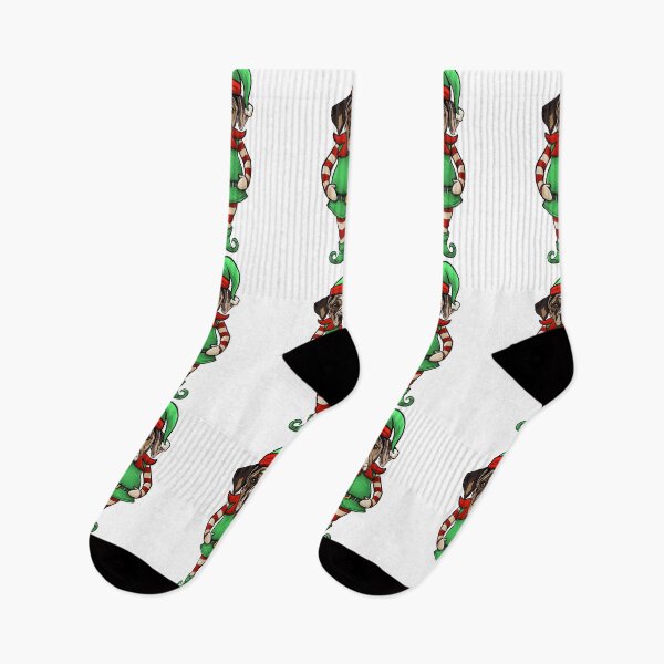 Item preview, Funny Christmas Elf Catahoula Leopard Dog designed and sold by whyitsme.