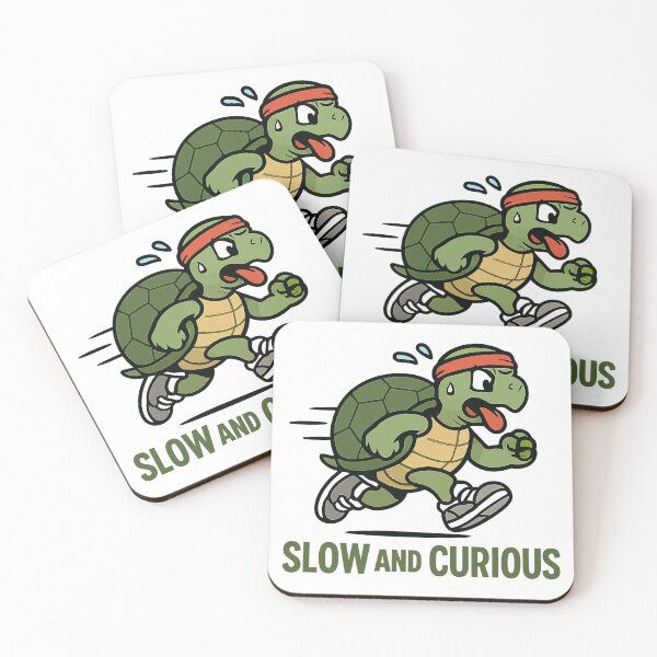 Item preview, Tortuga Corredora "Lenta y Curiosa" – Diseño Animal Motivacional designed and sold by Pawtastic World.