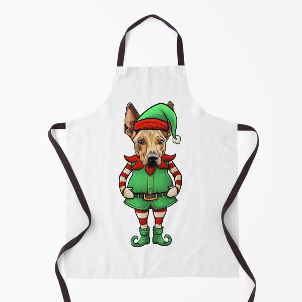 Item preview, Funny Christmas Elf Pharaoh Hound Dog designed and sold by whyitsme.