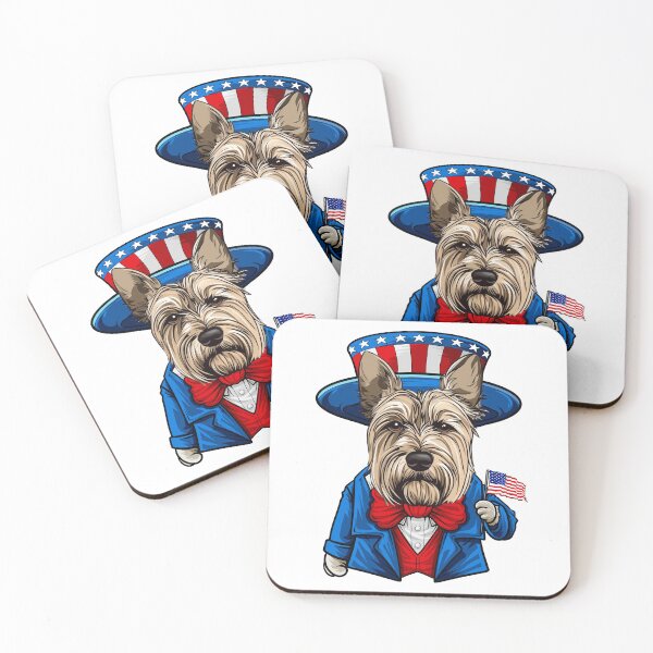 Item preview, Funny 4th of July Berger Picard Dog designed and sold by whyitsme.
