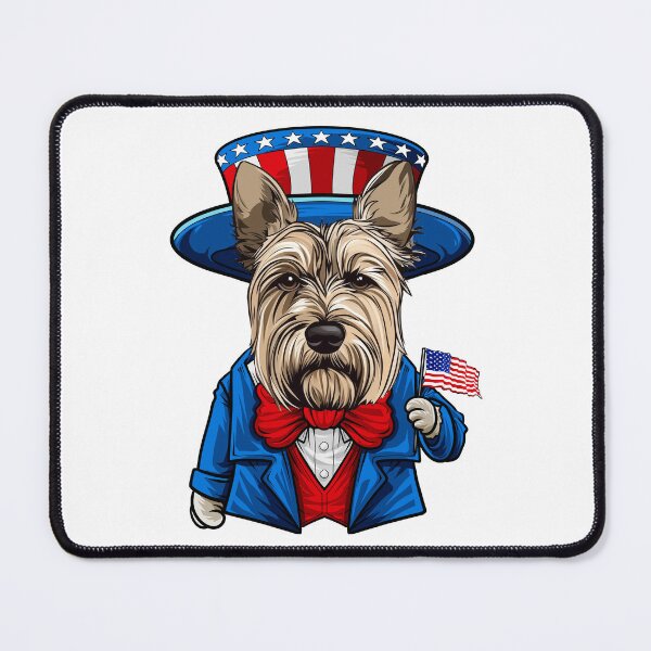 Item preview, Funny 4th of July Berger Picard Dog designed and sold by whyitsme.