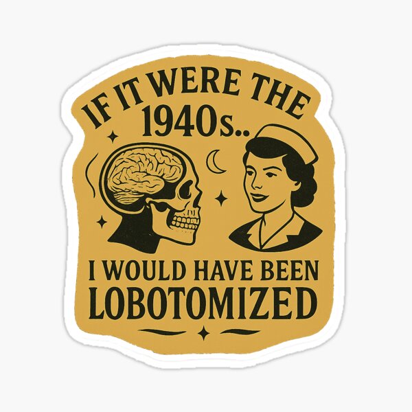 Item preview, Lobotomy Chic: A 1940s Mood designed and sold by Tired Witch Trading Co..