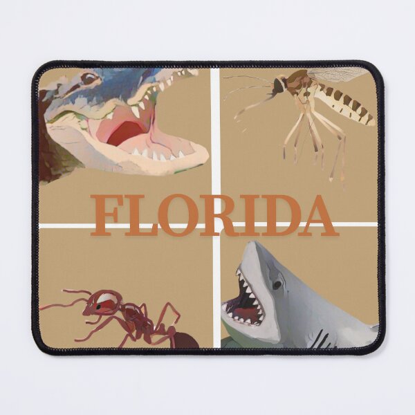 Item preview, Florida shark and alligator mosquito designed and sold by TaraPen.