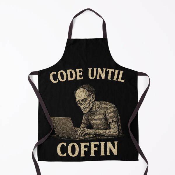 Item preview, CODE UNTIL COFFIN designed and sold by CreepyCo.
