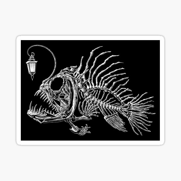 Skeleton Fish Merch & Gifts for Sale