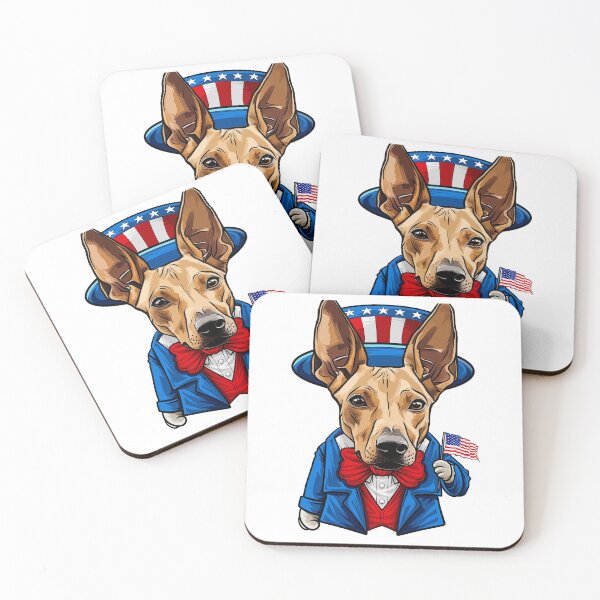 Item preview, Funny 4th of July Pharaoh Hound Dog designed and sold by whyitsme.