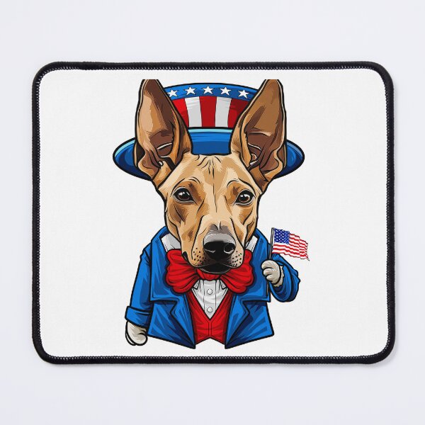 Item preview, Funny 4th of July Pharaoh Hound Dog designed and sold by whyitsme.