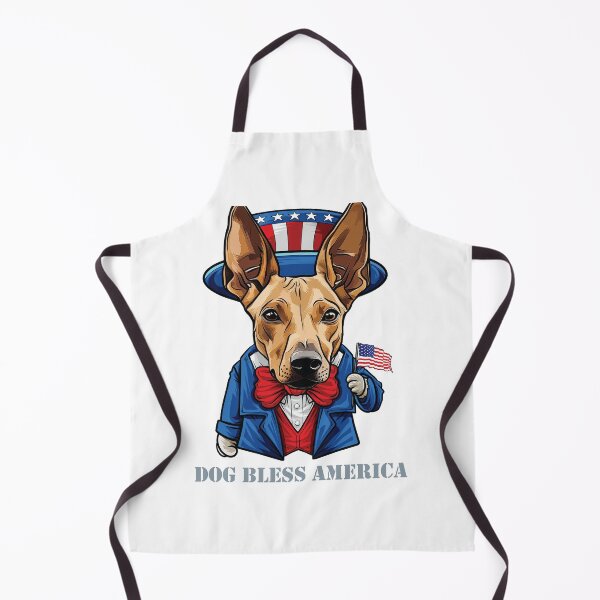 Item preview, Funny 4th of July Pharaoh Hound Dog Bless America designed and sold by whyitsme.