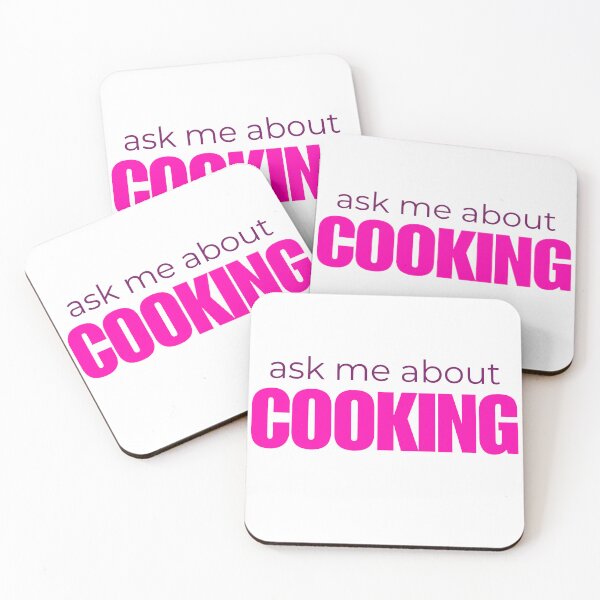 Item preview, Ask Me About Cooking designed and sold by HyperfixationStation.