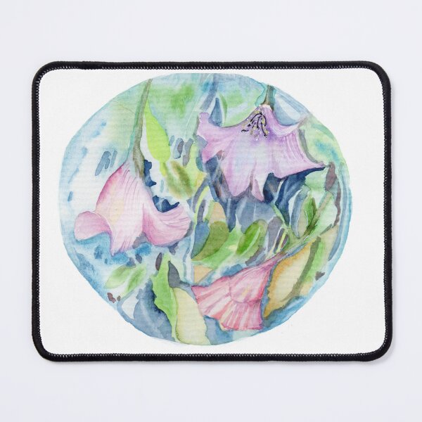 Item preview, Pink Bells Pattern designed and sold by Liliana  Donato.