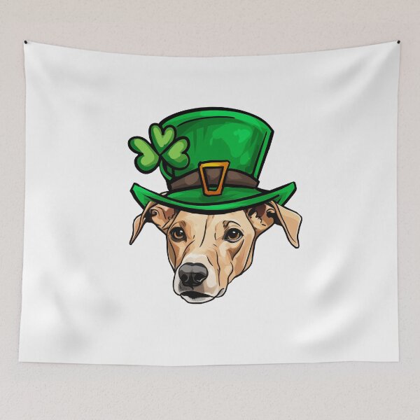 Item preview, Funny St Patricks Day Greyhound Dog designed and sold by whyitsme.