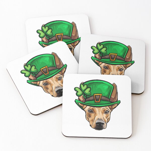 Item preview, Funny St Patricks Day Pharaoh Hound Dog designed and sold by whyitsme.