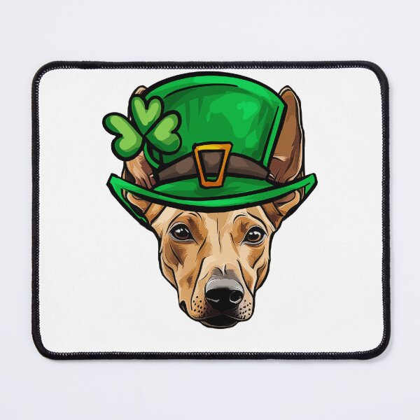 Item preview, Funny St Patricks Day Pharaoh Hound Dog designed and sold by whyitsme.