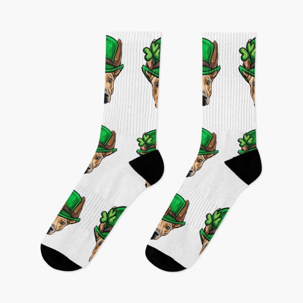 Item preview, Funny St Patricks Day Pharaoh Hound Dog designed and sold by whyitsme.