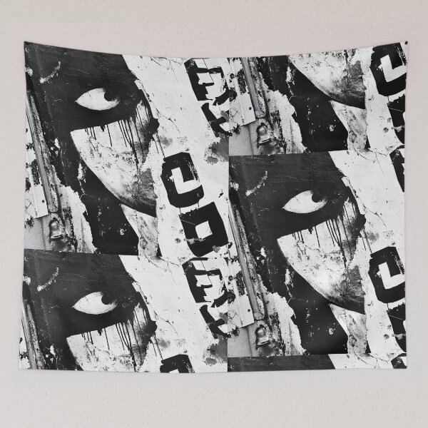 Item preview, Print0005 - GRIME DROPS - Tag it Your Way - Graffiti Tagger Blank - urban noir grunge backdrop, grayscale-style templates for Street Artists, Taggers, Bomberz • GRAFFITI BLANKS • Tag-Ready | Art-Ready designed and sold by NoveltyVariety.