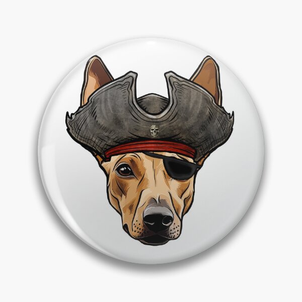 Item preview, Funny Pirate Pharaoh Hound Dog designed and sold by whyitsme.